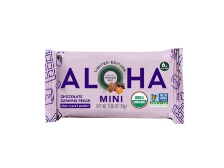 ALOHA Mini Protein Bar - Chocolate Caramel Pecan on Sale