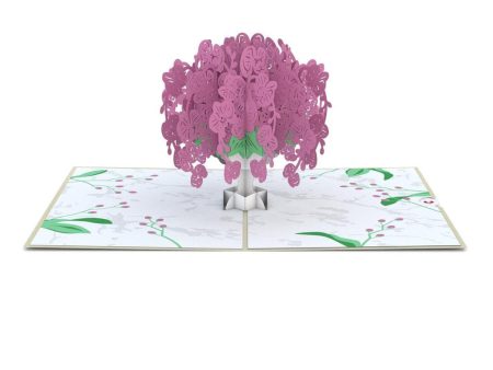 Orchid Arrangement 3D card on Sale