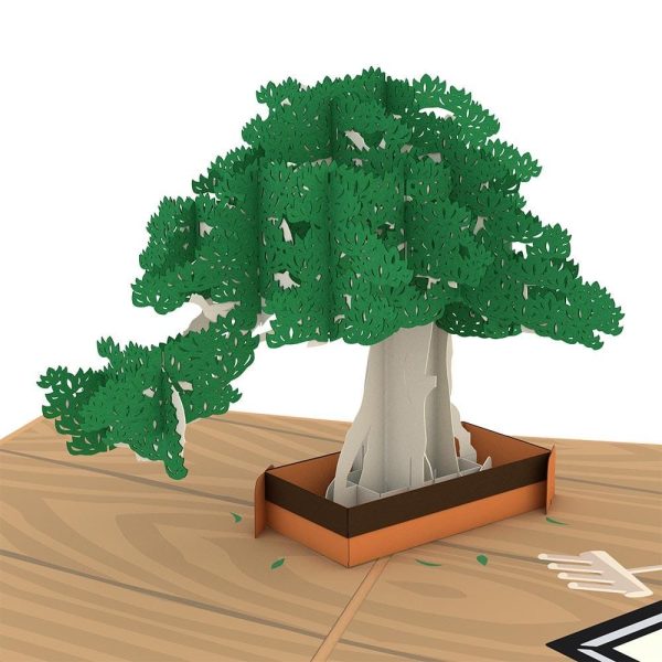 Bonsai Tree 3D card Discount