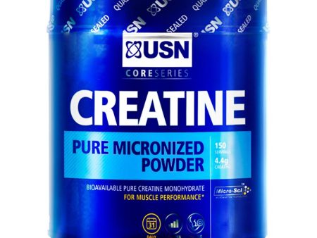 USN Micronized Pure Creatine Powder 500g   100 Servings Discount