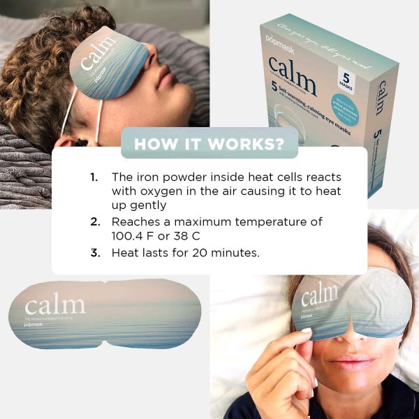 Popmask Calm Self-Warming Chamomile Sleep Mask Cheap