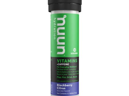 NUUN Vitamins Tablets - Blackberry Citrus + Caffeine Supply