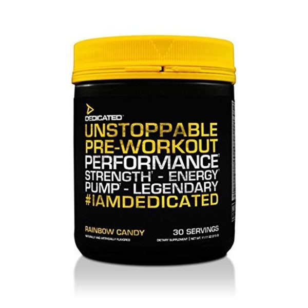 Dedicated Unstoppable Pre-Workout [USA Formula] Supply