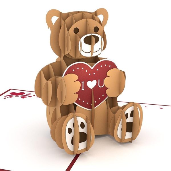 Love Bear 3D card on Sale