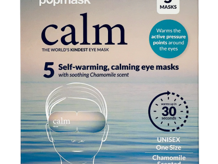 Popmask Calm Self-Warming Chamomile Sleep Mask Cheap