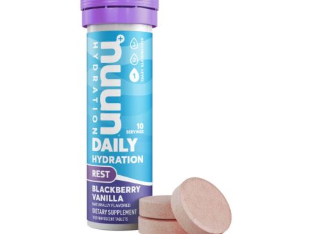 NUUN Rest Tablets - Blackberry Vanilla Hot on Sale