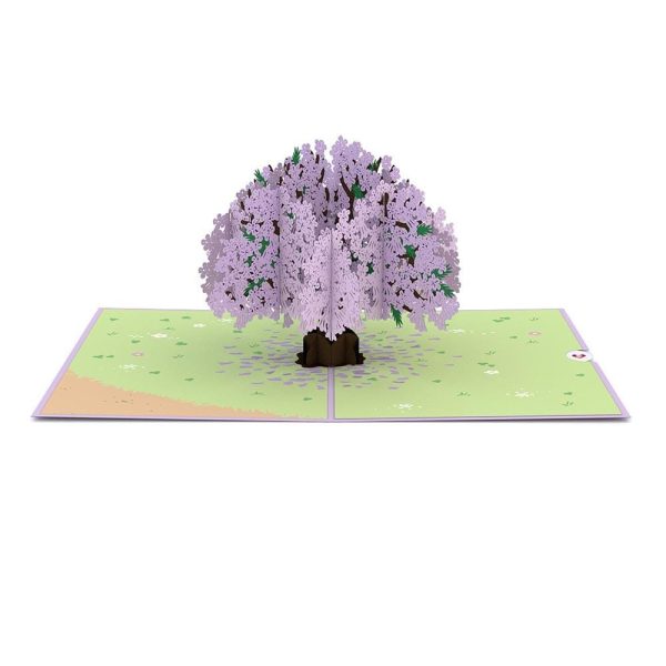 Jacaranda Tree 3D Card Online Hot Sale