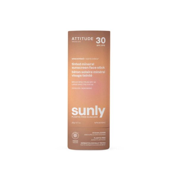 Bâton Solaire Minéral Visage Teinté Sunly Sans Odeur FPS 30 Sale