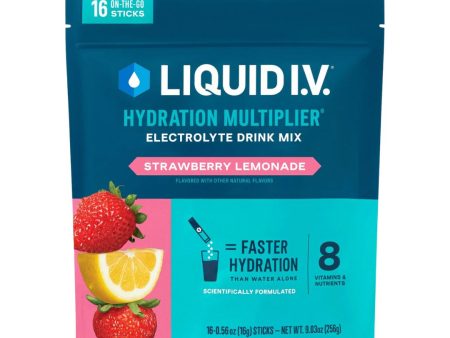 LIQUID I.V. Hydration Multiplier Drink Mix - Strawberry Lemonade Discount