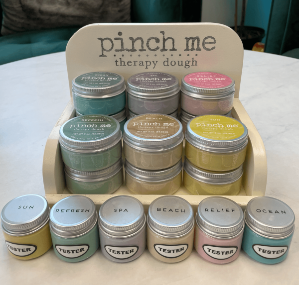 Pinch Me Therapy Dough - Display + 12 Piece Set For Sale