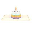 Happy Birthday Cake 3D card Online now