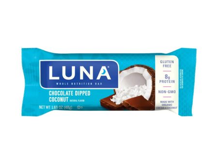 LUNA Nutrition Bar - Chocolate Dipped Coconut Sale