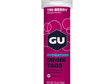 GU Hydration Drink Tabs - Tri-Berry For Sale