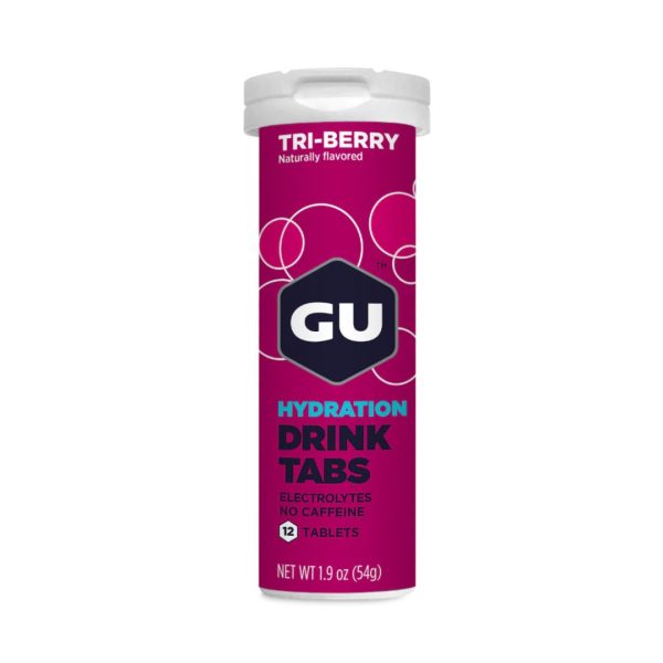 GU Hydration Drink Tabs - Tri-Berry For Sale