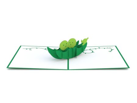 Peas in a Pod 3D card For Cheap