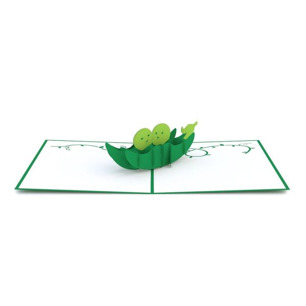 Peas in a Pod 3D card For Cheap