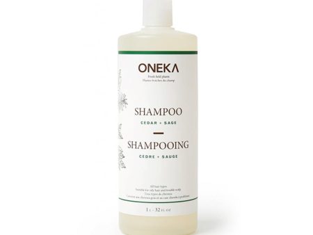 Shampooing Cèdre & Sauge 1 Litre For Discount