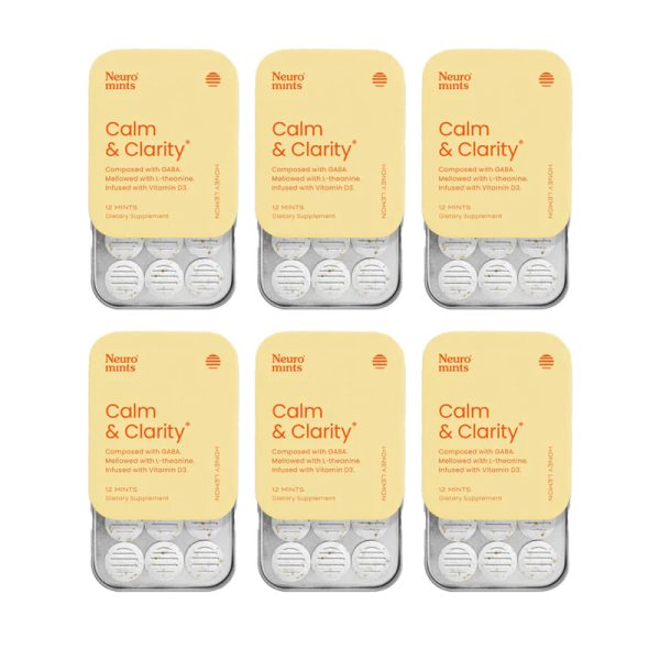 Neuro Calm & Clarity Mints 12 Pack Fashion