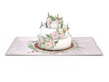 Wedding Cake 3D card Online Hot Sale