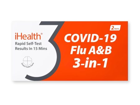 iHealth at Home COVID-19 Flu A&B Rapid Test Supply