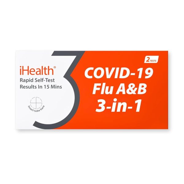 iHealth at Home COVID-19 Flu A&B Rapid Test Supply