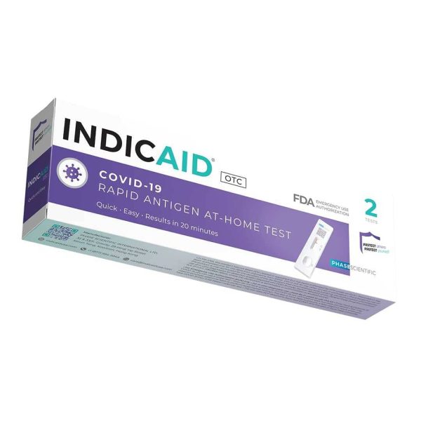 Indicaid™ COVID-19 Rapid Antigen At-Home Test (OTC) Online Hot Sale