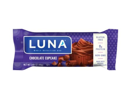 LUNA Nutrition Bar - Chocolate Cupcake Hot on Sale