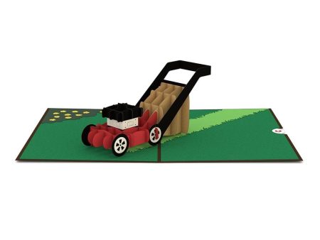 Lawn Mower 3D card Hot on Sale