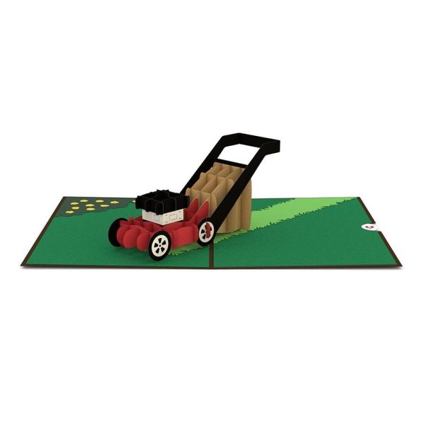 Lawn Mower 3D card Hot on Sale