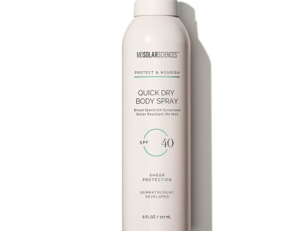 MDSolarSciences Quick Dry Body Spray SPF 40 Supply