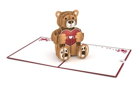 Love Bear 3D card on Sale