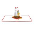 Lucky Cat 3D card Hot on Sale