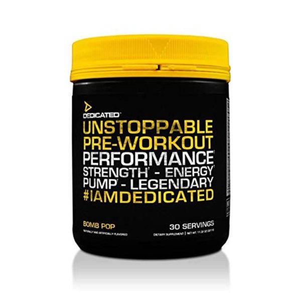 Dedicated Unstoppable Pre-Workout [USA Formula] Supply