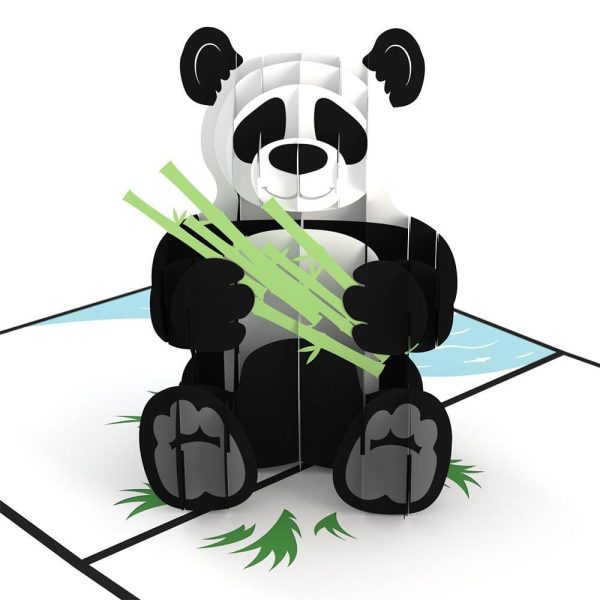 Panda Bear 3D card Online Hot Sale