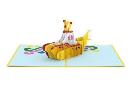 The Beatles Yellow Submarine 3D card Online now