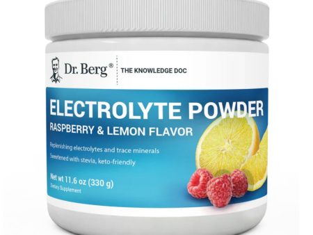 DR. BERG Electrolyte Powder - Raspberry Lemon For Sale