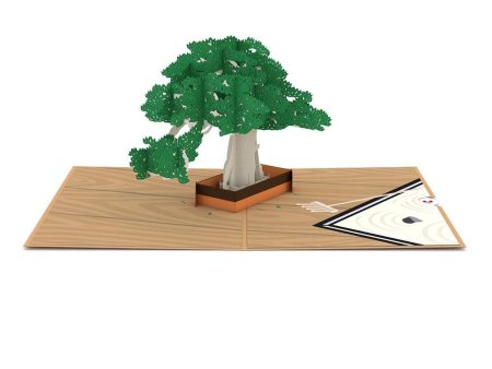 Bonsai Tree 3D card Discount