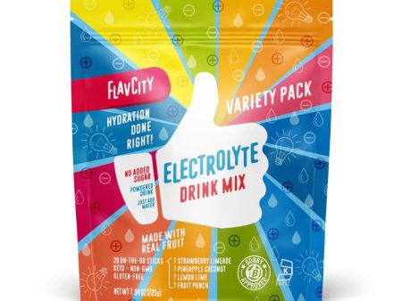 FLAVCITY Electrolyte Mix - Variety Pack on Sale