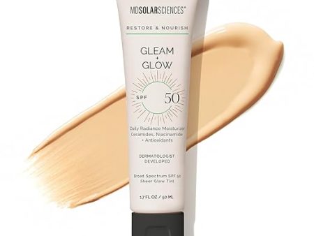 MDSolarSciences Gleam + Glow SPF 50 Fashion