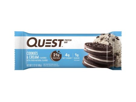 QUEST NUTRITION Protein Bar - Cookies & Cream Hot on Sale