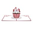 Love Cupcake 3D card Cheap