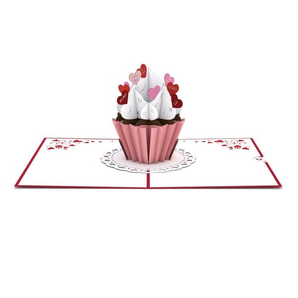 Love Cupcake 3D card Cheap