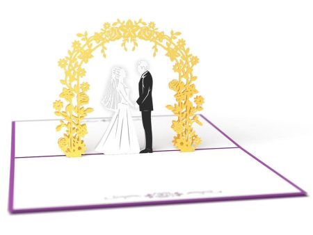 Wedding Day 3D card Hot on Sale