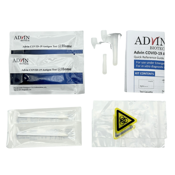 Advin COVID-19 Antigen Test @ Home (1pk) Online now