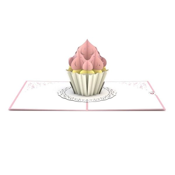 Cupcake Birthday 3D card Online Sale