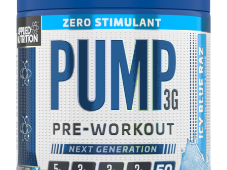 Applied Nutrition Pump 3G Zero Stimulant (50 Scoops) Online Sale