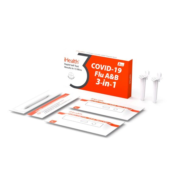 iHealth at Home COVID-19 Flu A&B Rapid Test Supply