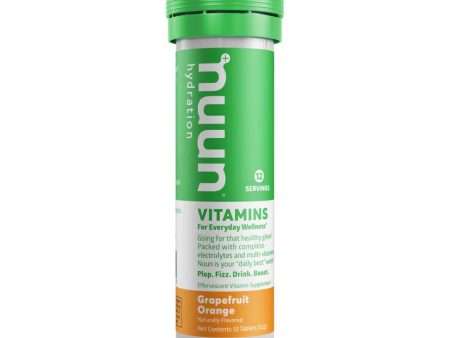 NUUN Vitamins Tablets - Grapefruit Orange Supply