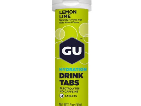 GU Hydration Drink Tabs - Lemon Lime Hot on Sale