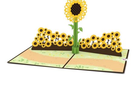 Sunflower 3D card Online Hot Sale